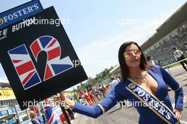 23.04.2006 Imola, Italy,  Grid Girl - Formula 1 World Championship, Rd 4, San Marino Grand Prix, Sunday Grid Girl