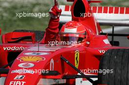 23.04.2006 Imola, Italy,  Michael Schumacher (GER), Scuderia Ferrari, 248 F1 - Formula 1 World Championship, Rd 4, San Marino Grand Prix, Sunday Podium