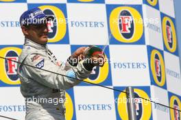 23.04.2006 Imola, Italy,  Juan-Pablo Montoya (COL), Juan Pablo, McLaren Mercedes - Formula 1 World Championship, Rd 4, San Marino Grand Prix, Sunday Podium