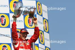 23.04.2006 Imola, Italy,  Michael Schumacher (GER), Scuderia Ferrari - Formula 1 World Championship, Rd 4, San Marino Grand Prix, Sunday Podium