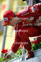 23.04.2006 Imola, Italy,  Michael Schumacher (GER), Scuderia Ferrari - Formula 1 World Championship, Rd 4, San Marino Grand Prix, Sunday Podium