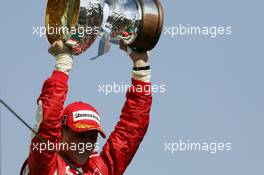 23.04.2006 Imola, Italy,  Michael Schumacher (GER), Scuderia Ferrari - Formula 1 World Championship, Rd 4, San Marino Grand Prix, Sunday Podium