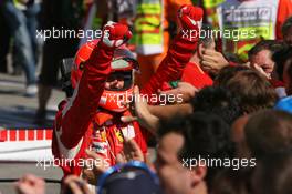 23.04.2006 Imola, Italy,  Michael Schumacher (GER), Scuderia Ferrari - Formula 1 World Championship, Rd 4, San Marino Grand Prix, Sunday Podium