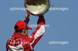 23.04.2006 Imola, Italy,  Michael Schumacher (GER), Scuderia Ferrari - Formula 1 World Championship, Rd 4, San Marino Grand Prix, Sunday Podium