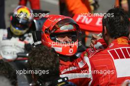 23.04.2006 Imola, Italy,  Michael Schumacher (GER), Scuderia Ferrari - Formula 1 World Championship, Rd 4, San Marino Grand Prix, Sunday Podium