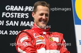 23.04.2006 Imola, Italy,  Michael Schumacher (GER), Scuderia Ferrari - Formula 1 World Championship, Rd 4, San Marino Grand Prix, Sunday Podium