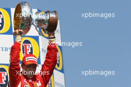 23.04.2006 Imola, Italy,  Michael Schumacher (GER), Scuderia Ferrari - Formula 1 World Championship, Rd 4, San Marino Grand Prix, Sunday Podium