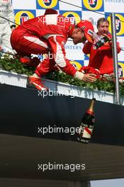 23.04.2006 Imola, Italy,  Michael Schumacher (GER), Scuderia Ferrari - Formula 1 World Championship, Rd 4, San Marino Grand Prix, Sunday Podium