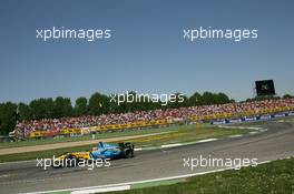 23.04.2006 Imola, Italy ** QIS, Quick Image Service ** April, Formula 1 World Championship, Rd 4, San Marino Grand Prix - Every used picture is fee-liable. - EDITORS PLEASE NOTE: QIS, Quick Image Service is a special service for electronic media. QIS images are uploaded directly by the photographer moments after the image has been taken. These images will not be captioned with a text describing what is visible on the picture. Instead they will have a generic caption indicating where and when they were taken. For editors needing a correct caption, the high resolution image (fully captioned) of the same picture will appear some time later on www.xpb.cc. The QIS images will be in low resolution (800 pixels longest side) and reduced to a minimum size (format and file size) for quick transfer. More info about QIS is available at www.xpb.cc - This service is offered by xpb.cc limited - c Copyright: xpb.cc limited  