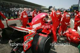 23.04.2006 Imola, Italy ** QIS, Quick Image Service ** April, Formula 1 World Championship, Rd 4, San Marino Grand Prix - Every used picture is fee-liable. - EDITORS PLEASE NOTE: QIS, Quick Image Service is a special service for electronic media. QIS images are uploaded directly by the photographer moments after the image has been taken. These images will not be captioned with a text describing what is visible on the picture. Instead they will have a generic caption indicating where and when they were taken. For editors needing a correct caption, the high resolution image (fully captioned) of the same picture will appear some time later on www.xpb.cc. The QIS images will be in low resolution (800 pixels longest side) and reduced to a minimum size (format and file size) for quick transfer. More info about QIS is available at www.xpb.cc - This service is offered by xpb.cc limited - c Copyright: xpb.cc limited  