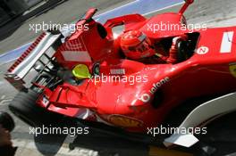 22.04.2006 Imola, Italy ** QIS, Quick Image Service ** April, Formula 1 World Championship, Rd 4, San Marino Grand Prix - Every used picture is fee-liable. - EDITORS PLEASE NOTE: QIS, Quick Image Service is a special service for electronic media. QIS images are uploaded directly by the photographer moments after the image has been taken. These images will not be captioned with a text describing what is visible on the picture. Instead they will have a generic caption indicating where and when they were taken. For editors needing a correct caption, the high resolution image (fully captioned) of the same picture will appear some time later on www.xpb.cc. The QIS images will be in low resolution (800 pixels longest side) and reduced to a minimum size (format and file size) for quick transfer. More info about QIS is available at www.xpb.cc - This service is offered by xpb.cc limited - c Copyright: xpb.cc limited  