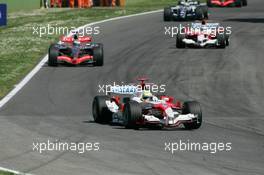 23.04.2006 Imola, Italy ** QIS, Quick Image Service ** April, Formula 1 World Championship, Rd 4, San Marino Grand Prix - Every used picture is fee-liable. - EDITORS PLEASE NOTE: QIS, Quick Image Service is a special service for electronic media. QIS images are uploaded directly by the photographer moments after the image has been taken. These images will not be captioned with a text describing what is visible on the picture. Instead they will have a generic caption indicating where and when they were taken. For editors needing a correct caption, the high resolution image (fully captioned) of the same picture will appear some time later on www.xpb.cc. The QIS images will be in low resolution (800 pixels longest side) and reduced to a minimum size (format and file size) for quick transfer. More info about QIS is available at www.xpb.cc - This service is offered by xpb.cc limited - c Copyright: xpb.cc limited  