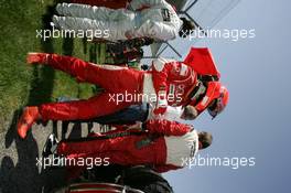 23.04.2006 Imola, Italy ** QIS, Quick Image Service ** April, Formula 1 World Championship, Rd 4, San Marino Grand Prix - Every used picture is fee-liable. - EDITORS PLEASE NOTE: QIS, Quick Image Service is a special service for electronic media. QIS images are uploaded directly by the photographer moments after the image has been taken. These images will not be captioned with a text describing what is visible on the picture. Instead they will have a generic caption indicating where and when they were taken. For editors needing a correct caption, the high resolution image (fully captioned) of the same picture will appear some time later on www.xpb.cc. The QIS images will be in low resolution (800 pixels longest side) and reduced to a minimum size (format and file size) for quick transfer. More info about QIS is available at www.xpb.cc - This service is offered by xpb.cc limited - c Copyright: xpb.cc limited  