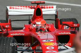 23.04.2006 Imola, Italy ** QIS, Quick Image Service ** April, Formula 1 World Championship, Rd 4, San Marino Grand Prix - Every used picture is fee-liable. - EDITORS PLEASE NOTE: QIS, Quick Image Service is a special service for electronic media. QIS images are uploaded directly by the photographer moments after the image has been taken. These images will not be captioned with a text describing what is visible on the picture. Instead they will have a generic caption indicating where and when they were taken. For editors needing a correct caption, the high resolution image (fully captioned) of the same picture will appear some time later on www.xpb.cc. The QIS images will be in low resolution (800 pixels longest side) and reduced to a minimum size (format and file size) for quick transfer. More info about QIS is available at www.xpb.cc - This service is offered by xpb.cc limited - c Copyright: xpb.cc limited  