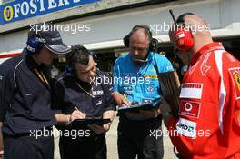 22.04.2006 Imola, Italy ** QIS, Quick Image Service ** April, Formula 1 World Championship, Rd 4, San Marino Grand Prix - Every used picture is fee-liable. - EDITORS PLEASE NOTE: QIS, Quick Image Service is a special service for electronic media. QIS images are uploaded directly by the photographer moments after the image has been taken. These images will not be captioned with a text describing what is visible on the picture. Instead they will have a generic caption indicating where and when they were taken. For editors needing a correct caption, the high resolution image (fully captioned) of the same picture will appear some time later on www.xpb.cc. The QIS images will be in low resolution (800 pixels longest side) and reduced to a minimum size (format and file size) for quick transfer. More info about QIS is available at www.xpb.cc - This service is offered by xpb.cc limited - c Copyright: xpb.cc limited  