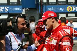 23.04.2006 Imola, Italy ** QIS, Quick Image Service ** April, Formula 1 World Championship, Rd 4, San Marino Grand Prix - Every used picture is fee-liable. - EDITORS PLEASE NOTE: QIS, Quick Image Service is a special service for electronic media. QIS images are uploaded directly by the photographer moments after the image has been taken. These images will not be captioned with a text describing what is visible on the picture. Instead they will have a generic caption indicating where and when they were taken. For editors needing a correct caption, the high resolution image (fully captioned) of the same picture will appear some time later on www.xpb.cc. The QIS images will be in low resolution (800 pixels longest side) and reduced to a minimum size (format and file size) for quick transfer. More info about QIS is available at www.xpb.cc - This service is offered by xpb.cc limited - c Copyright: xpb.cc limited  