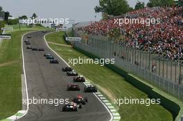 23.04.2006 Imola, Italy ** QIS, Quick Image Service ** April, Formula 1 World Championship, Rd 4, San Marino Grand Prix - Every used picture is fee-liable. - EDITORS PLEASE NOTE: QIS, Quick Image Service is a special service for electronic media. QIS images are uploaded directly by the photographer moments after the image has been taken. These images will not be captioned with a text describing what is visible on the picture. Instead they will have a generic caption indicating where and when they were taken. For editors needing a correct caption, the high resolution image (fully captioned) of the same picture will appear some time later on www.xpb.cc. The QIS images will be in low resolution (800 pixels longest side) and reduced to a minimum size (format and file size) for quick transfer. More info about QIS is available at www.xpb.cc - This service is offered by xpb.cc limited - c Copyright: xpb.cc limited  