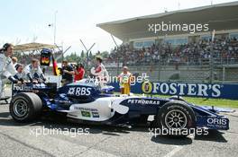 23.04.2006 Imola, Italy ** QIS, Quick Image Service ** April, Formula 1 World Championship, Rd 4, San Marino Grand Prix - Every used picture is fee-liable. - EDITORS PLEASE NOTE: QIS, Quick Image Service is a special service for electronic media. QIS images are uploaded directly by the photographer moments after the image has been taken. These images will not be captioned with a text describing what is visible on the picture. Instead they will have a generic caption indicating where and when they were taken. For editors needing a correct caption, the high resolution image (fully captioned) of the same picture will appear some time later on www.xpb.cc. The QIS images will be in low resolution (800 pixels longest side) and reduced to a minimum size (format and file size) for quick transfer. More info about QIS is available at www.xpb.cc - This service is offered by xpb.cc limited - c Copyright: xpb.cc limited  