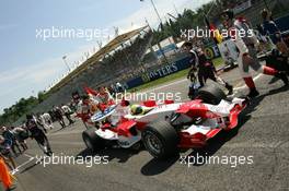 23.04.2006 Imola, Italy ** QIS, Quick Image Service ** April, Formula 1 World Championship, Rd 4, San Marino Grand Prix - Every used picture is fee-liable. - EDITORS PLEASE NOTE: QIS, Quick Image Service is a special service for electronic media. QIS images are uploaded directly by the photographer moments after the image has been taken. These images will not be captioned with a text describing what is visible on the picture. Instead they will have a generic caption indicating where and when they were taken. For editors needing a correct caption, the high resolution image (fully captioned) of the same picture will appear some time later on www.xpb.cc. The QIS images will be in low resolution (800 pixels longest side) and reduced to a minimum size (format and file size) for quick transfer. More info about QIS is available at www.xpb.cc - This service is offered by xpb.cc limited - c Copyright: xpb.cc limited  