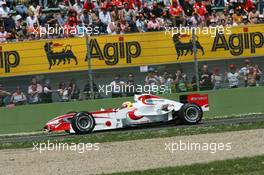 23.04.2006 Imola, Italy ** QIS, Quick Image Service ** April, Formula 1 World Championship, Rd 4, San Marino Grand Prix - Every used picture is fee-liable. - EDITORS PLEASE NOTE: QIS, Quick Image Service is a special service for electronic media. QIS images are uploaded directly by the photographer moments after the image has been taken. These images will not be captioned with a text describing what is visible on the picture. Instead they will have a generic caption indicating where and when they were taken. For editors needing a correct caption, the high resolution image (fully captioned) of the same picture will appear some time later on www.xpb.cc. The QIS images will be in low resolution (800 pixels longest side) and reduced to a minimum size (format and file size) for quick transfer. More info about QIS is available at www.xpb.cc - This service is offered by xpb.cc limited - c Copyright: xpb.cc limited  