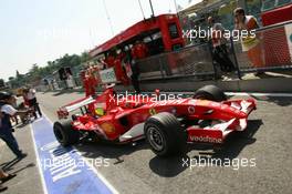 22.04.2006 Imola, Italy ** QIS, Quick Image Service ** April, Formula 1 World Championship, Rd 4, San Marino Grand Prix - Every used picture is fee-liable. - EDITORS PLEASE NOTE: QIS, Quick Image Service is a special service for electronic media. QIS images are uploaded directly by the photographer moments after the image has been taken. These images will not be captioned with a text describing what is visible on the picture. Instead they will have a generic caption indicating where and when they were taken. For editors needing a correct caption, the high resolution image (fully captioned) of the same picture will appear some time later on www.xpb.cc. The QIS images will be in low resolution (800 pixels longest side) and reduced to a minimum size (format and file size) for quick transfer. More info about QIS is available at www.xpb.cc - This service is offered by xpb.cc limited - c Copyright: xpb.cc limited  