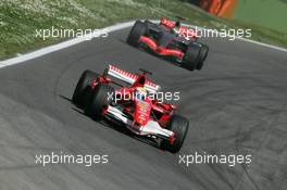 23.04.2006 Imola, Italy ** QIS, Quick Image Service ** April, Formula 1 World Championship, Rd 4, San Marino Grand Prix - Every used picture is fee-liable. - EDITORS PLEASE NOTE: QIS, Quick Image Service is a special service for electronic media. QIS images are uploaded directly by the photographer moments after the image has been taken. These images will not be captioned with a text describing what is visible on the picture. Instead they will have a generic caption indicating where and when they were taken. For editors needing a correct caption, the high resolution image (fully captioned) of the same picture will appear some time later on www.xpb.cc. The QIS images will be in low resolution (800 pixels longest side) and reduced to a minimum size (format and file size) for quick transfer. More info about QIS is available at www.xpb.cc - This service is offered by xpb.cc limited - c Copyright: xpb.cc limited  