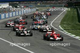 23.04.2006 Imola, Italy ** QIS, Quick Image Service ** April, Formula 1 World Championship, Rd 4, San Marino Grand Prix - Every used picture is fee-liable. - EDITORS PLEASE NOTE: QIS, Quick Image Service is a special service for electronic media. QIS images are uploaded directly by the photographer moments after the image has been taken. These images will not be captioned with a text describing what is visible on the picture. Instead they will have a generic caption indicating where and when they were taken. For editors needing a correct caption, the high resolution image (fully captioned) of the same picture will appear some time later on www.xpb.cc. The QIS images will be in low resolution (800 pixels longest side) and reduced to a minimum size (format and file size) for quick transfer. More info about QIS is available at www.xpb.cc - This service is offered by xpb.cc limited - c Copyright: xpb.cc limited  