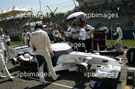 23.04.2006 Imola, Italy ** QIS, Quick Image Service ** April, Formula 1 World Championship, Rd 4, San Marino Grand Prix - Every used picture is fee-liable. - EDITORS PLEASE NOTE: QIS, Quick Image Service is a special service for electronic media. QIS images are uploaded directly by the photographer moments after the image has been taken. These images will not be captioned with a text describing what is visible on the picture. Instead they will have a generic caption indicating where and when they were taken. For editors needing a correct caption, the high resolution image (fully captioned) of the same picture will appear some time later on www.xpb.cc. The QIS images will be in low resolution (800 pixels longest side) and reduced to a minimum size (format and file size) for quick transfer. More info about QIS is available at www.xpb.cc - This service is offered by xpb.cc limited - c Copyright: xpb.cc limited  