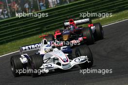 23.04.2006 Imola, Italy,  Nick Heidfeld (GER), BMW Sauber F1 Team, F1.06 - Formula 1 World Championship, Rd 4, San Marino Grand Prix, Sunday Race