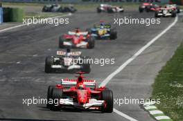 23.04.2006 Imola, Italy,  Michael Schumacher (GER), Scuderia Ferrari, 248 F1 - Formula 1 World Championship, Rd 4, San Marino Grand Prix, Sunday Race