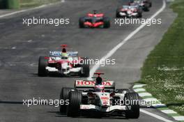 23.04.2006 Imola, Italy,  Rubens Barrichello (BRA), Honda Racing F1 Team, RA106  - Formula 1 World Championship, Rd 4, San Marino Grand Prix, Sunday Race