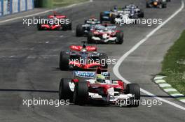 23.04.2006 Imola, Italy,  Ralf Schumacher (GER), Toyota Racing, TF106 - Formula 1 World Championship, Rd 4, San Marino Grand Prix, Sunday Race