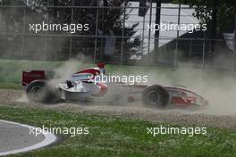 23.04.2006 Imola, Italy,  Takuma Sato (JPN), Super Aguri F1, SA05 - Formula 1 World Championship, Rd 4, San Marino Grand Prix, Sunday Race