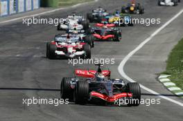 23.04.2006 Imola, Italy,  Juan-Pablo Montoya (COL), Juan Pablo, McLaren Mercedes, MP4-21 - Formula 1 World Championship, Rd 4, San Marino Grand Prix, Sunday Race