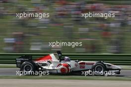 22.04.2006 Imola, Italy,  Jenson Button (GBR), Honda Racing F1 Team, RA106 - Formula 1 World Championship, Rd 4, San Marino Grand Prix, Saturday Qualifying