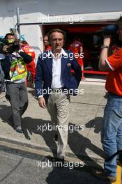 22.04.2006 Imola, Italy,  Luca di Montezemolo (ITA), Scuderia Ferrari, Fiat President, Chairman & Managing Director -- Formula 1 World Championship, Rd 4, San Marino Grand Prix, Saturday Practice