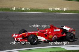 22.04.2006 Imola, Italy,  Michael Schumacher (GER), Scuderia Ferrari, 248 F1 - Formula 1 World Championship, Rd 4, San Marino Grand Prix, Saturday Qualifying