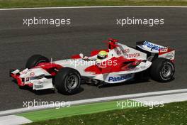 22.04.2006 Imola, Italy,  Ralf Schumacher (GER), Toyota Racing, TF106 - Formula 1 World Championship, Rd 4, San Marino Grand Prix, Saturday Qualifying