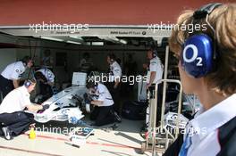 22.04.2006 Imola, Italy,  Sebastian Vettel (GER), ASM Formula 3, Dallara F305 Mercedes as a guest of BMW Sauber F1 Team - Formula 1 World Championship, Rd 4, San Marino Grand Prix, Saturday