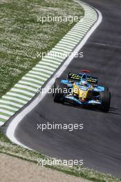 22.04.2006 Imola, Italy,  Fernando Alonso (ESP), Renault F1 Team, R26 - Formula 1 World Championship, Rd 4, San Marino Grand Prix, Saturday Qualifying