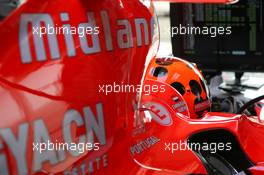 22.04.2006 Imola, Italy,  Christijan Albers (NED), Midland MF1 Racing   - Formula 1 World Championship, Rd 4, San Marino Grand Prix, Saturday Practice