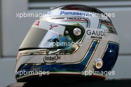 22.04.2006 Imola, Italy,  Jarno Trulli (ITA), Toyota Racing new helmet - Formula 1 World Championship, Rd 4, San Marino Grand Prix, Saturday