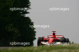 22.04.2006 Imola, Italy,  Michael Schumacher (GER), Scuderia Ferrari, 248 F1 - Formula 1 World Championship, Rd 4, San Marino Grand Prix, Saturday Practice