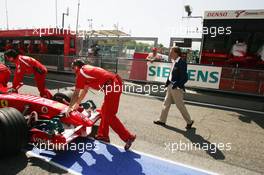 22.04.2006 Imola, Italy,  Luca di Montezemolo (ITA), Scuderia Ferrari, Fiat President, Chairman & Managing Director  - Formula 1 World Championship, Rd 4, San Marino Grand Prix, Saturday