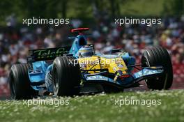 22.04.2006 Imola, Italy,  Fernando Alonso (ESP), Renault F1 Team, R26 - Formula 1 World Championship, Rd 4, San Marino Grand Prix, Saturday Qualifying