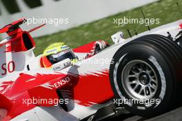 22.04.2006 Imola, Italy,  Ralf Schumacher (GER), Toyota Racing, TF106 - Formula 1 World Championship, Rd 4, San Marino Grand Prix, Saturday Qualifying