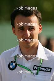 22.04.2006 Imola, Italy,  Robert Kubica (POL), Test Driver, BMW Sauber F1 Team - Formula 1 World Championship, Rd 4, San Marino Grand Prix, Saturday