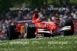 22.04.2006 Imola, Italy,  Michael Schumacher (GER), Scuderia Ferrari, 248 F1 - Formula 1 World Championship, Rd 4, San Marino Grand Prix, Saturday Qualifying