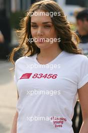 20.04.2006 Imola, Italy,  Tamara Ecclestone,  Bernie Ecclestone's daughter - Formula 1 World Championship, Rd 4, San Marino Grand Prix, Thursday