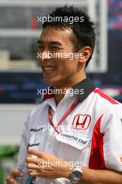 20.04.2006 Imola, Italy,  Takuma Sato (JPN), Super Aguri F1 - Formula 1 World Championship, Rd 4, San Marino Grand Prix, Thursday